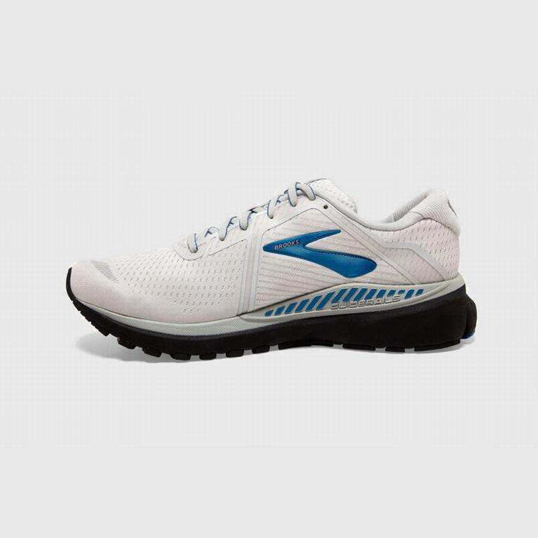 Brooks Adrenaline Gts 20 Australia - Men's Road Running Shoes - White/Blue (682453-NDC)